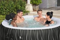 Lay-z Spa Lay-Z-Spa® AirJet Hollywood - 6 Person Inflatable Hot Tub 8 Lay-z Spa Lay-Z-Spa® AirJet Hollywood - 6 Person Inflatable Hot Tub -Outdoor Living Hot Tubs 04Lifedaytime
