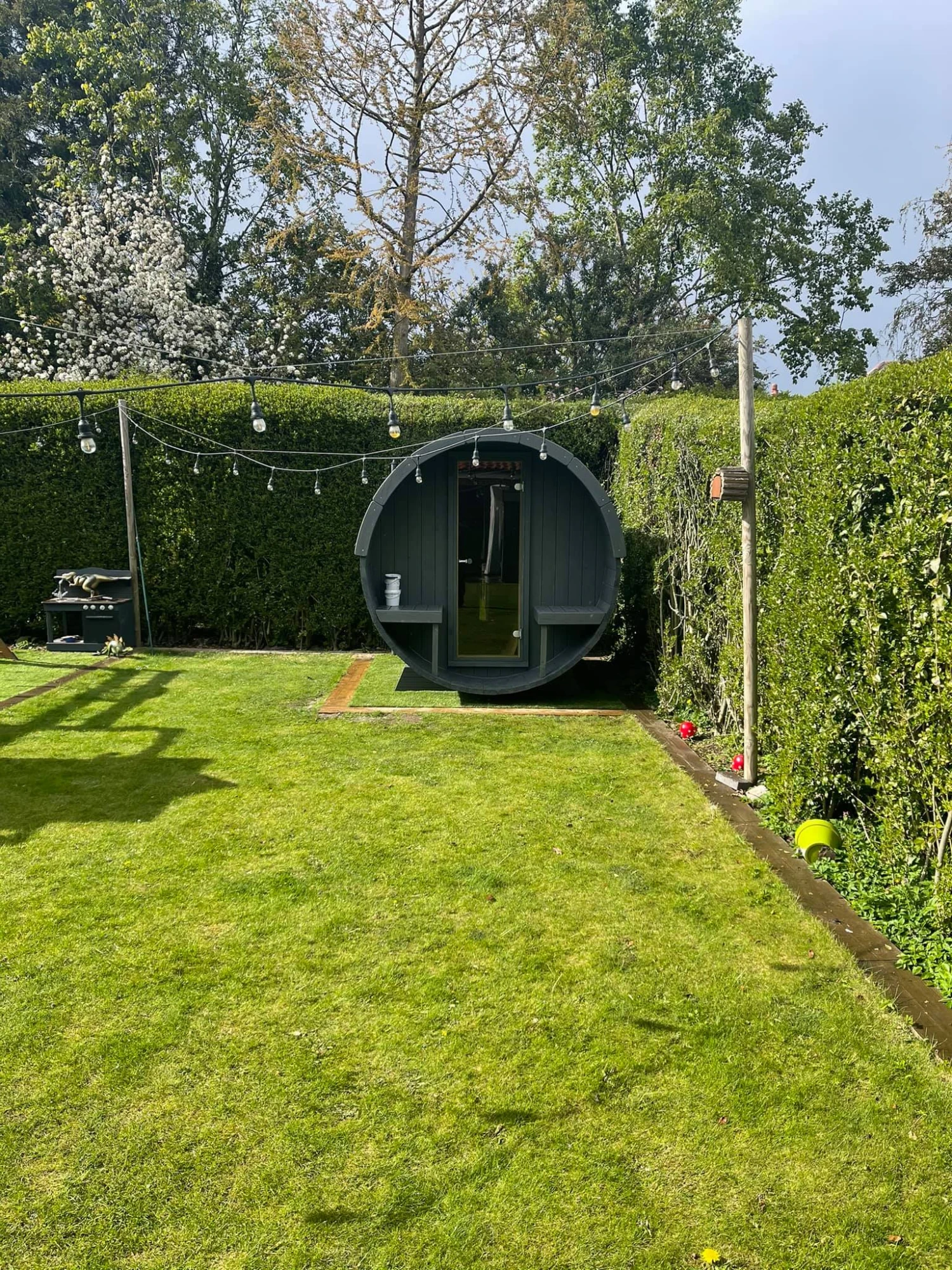 Outdoor Terrace 160 - 2 To 4 Person Barrel Sauna 18 Outdoor Terrace 160 - 2 To 4 Person Barrel Sauna - Image 18