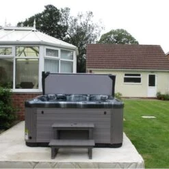 Outdoor Haze - 6 Person Hot Tub With 1 Lounger -Outdoor Living Hot Tubs 3 55684eda 1fa8 4ea6 ac8f a276309c3ed6