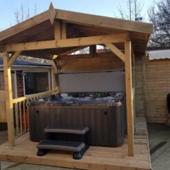 Jacuzzi® J235™ - 5-6 Person Hot Tub With Gazebo Package 12 Jacuzzi® J235™ - 5-6 Person Hot Tub With Gazebo Package -Outdoor Living Hot Tubs 4