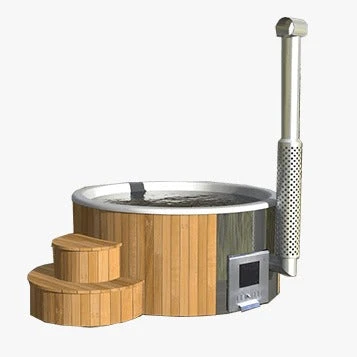 Outdoor Elite - 4 To 6 Person Wood Fired Hot Tub 6 Outdoor Elite - 4 To 6 Person Wood Fired Hot Tub - Image 6