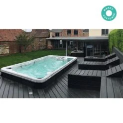 TidalFit Premium EP-14 - 14ft Swim Spa -Outdoor Living Hot Tubs 4 2