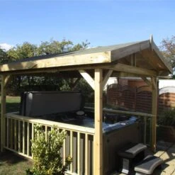 Jacuzzi® J235™ - 5-6 Person Hot Tub With Gazebo Package 11 Jacuzzi® J235™ - 5-6 Person Hot Tub With Gazebo Package -Outdoor Living Hot Tubs 5