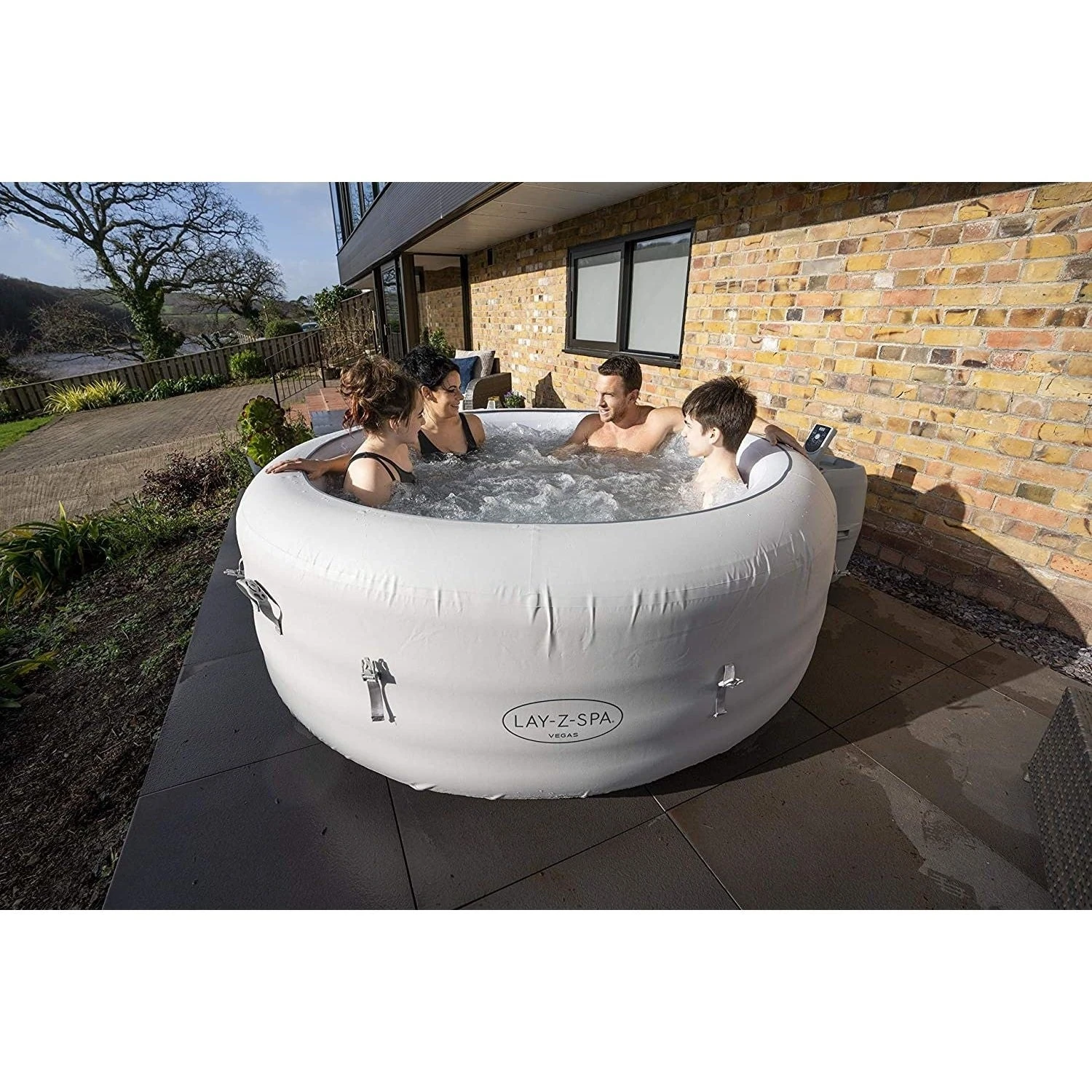Lay-z Spa Lay-Z-Spa® AirJet Vegas - 6 Person Inflatable Hot Tub 10 Lay-z Spa Lay-Z-Spa® AirJet Vegas - 6 Person Inflatable Hot Tub - Image 10