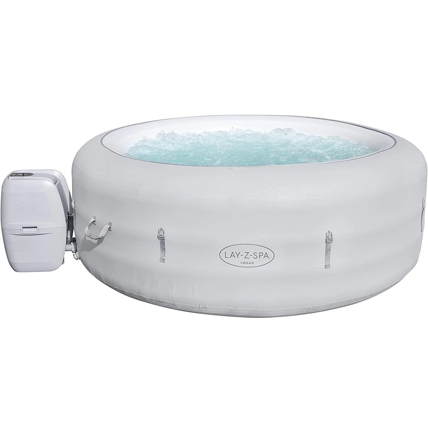 Lay-z Spa Lay-Z-Spa® AirJet Vegas - 6 Person Inflatable Hot Tub 1 Lay-z Spa Lay-Z-Spa® AirJet Vegas - 6 Person Inflatable Hot Tub