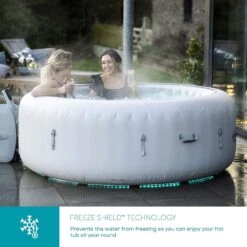 Lay-z Spa Lay-Z-Spa® AirJet Paris - 6 Person Inflatable Hot Tub 17 Lay-z Spa Lay-Z-Spa® AirJet Paris - 6 Person Inflatable Hot Tub -Outdoor Living Hot Tubs 60013 SPA 4 Supersize