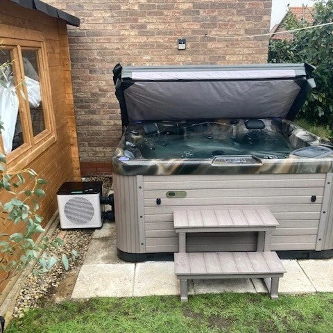 Outdoor 4kW Air Source Heat Pump For Hot Tub/Swim Spa 11 Outdoor 4kW Air Source Heat Pump For Hot Tub/Swim Spa - Image 11