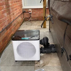 Outdoor 4kW Air Source Heat Pump For Hot Tub/Swim Spa 36 Outdoor 4kW Air Source Heat Pump For Hot Tub/Swim Spa -Outdoor Living Hot Tubs ASHPRalph7Square