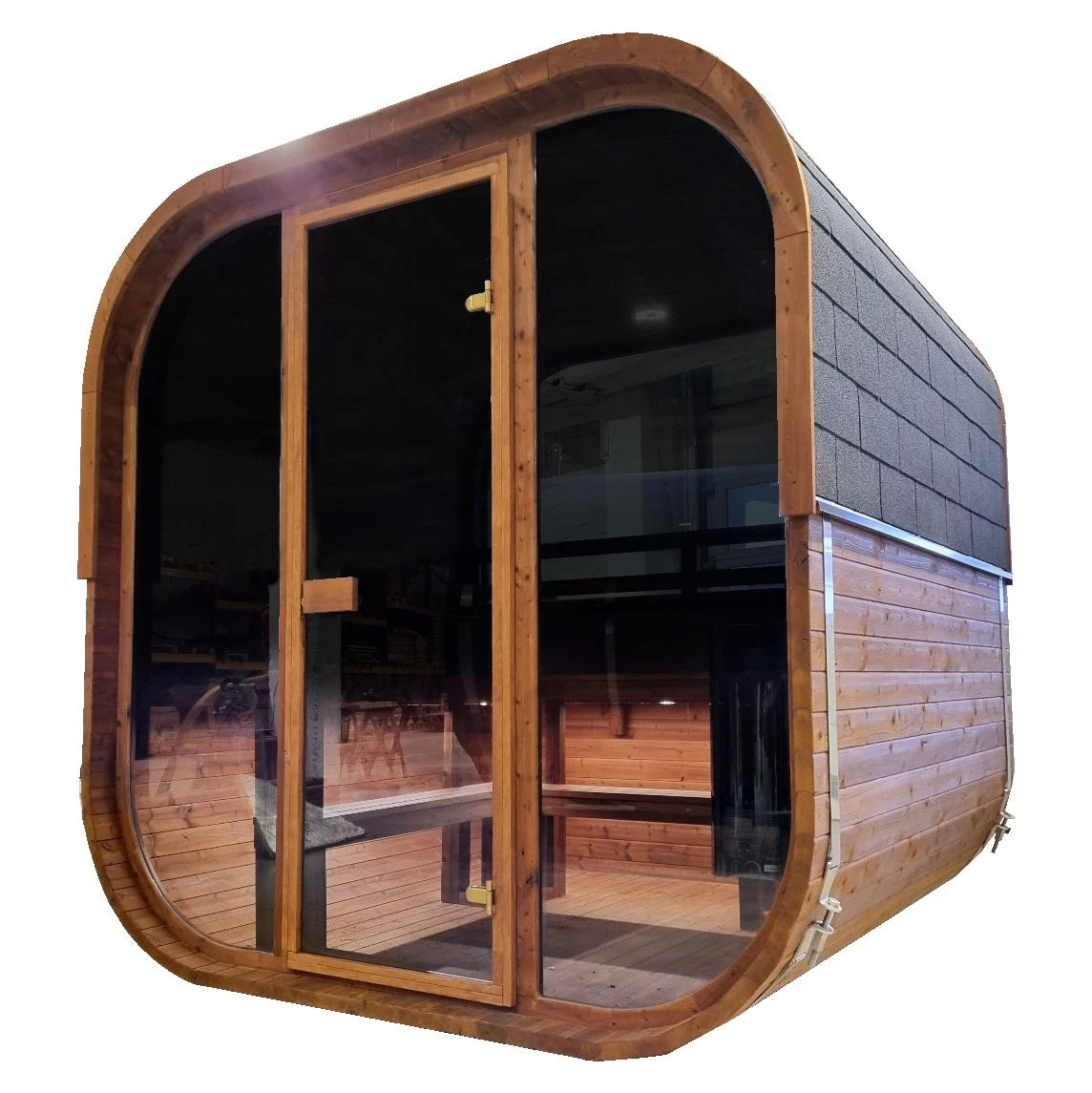 Hekla Cube 160 - 2 Person Outdoor Sauna 7 Hekla Cube 160 - 2 Person Outdoor Sauna - Image 7