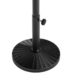 Como 2.7x4.5m Large Double Sided Grey Garden Parasol With Base And Cover -Outdoor Living Hot Tubs FTR144 6 Supersize