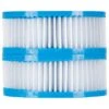 HTFBWV1 3sq Ft Inflatable Hot Tub Filter - Lay-Z-Spa Type 2
