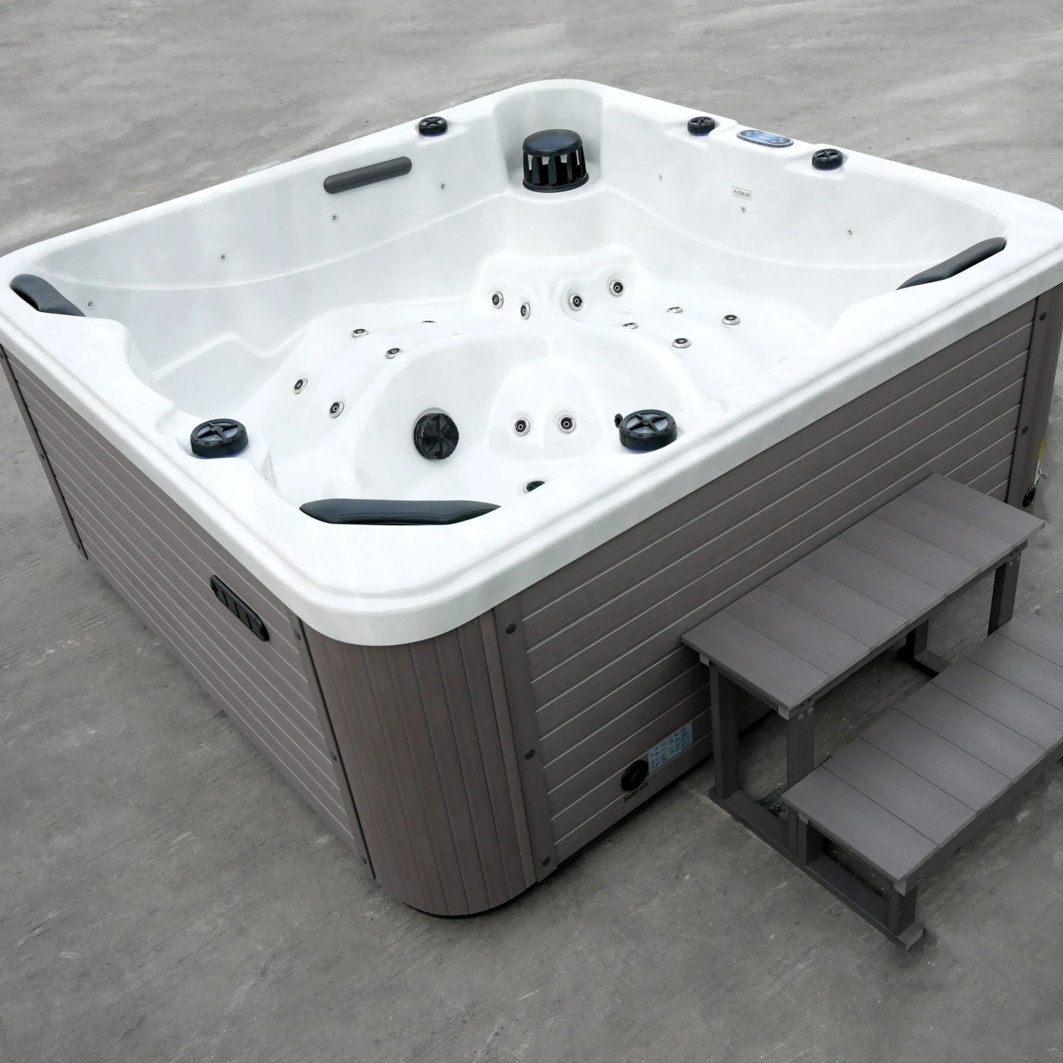 Outdoor Happy - 5 Person Hot Tub With 2 Loungers 5 Outdoor Happy - 5 Person Hot Tub With 2 Loungers - Image 5