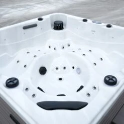 Outdoor Happy - 5 Person Hot Tub With 2 Loungers 20 Outdoor Happy - 5 Person Hot Tub With 2 Loungers -Outdoor Living Hot Tubs Happy2021 2