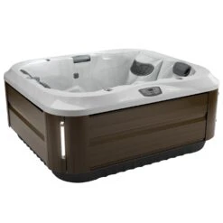 Jacuzzi® J315IP™ - 3 Person Hot Tub With 1 Lounger -Outdoor Living Hot Tubs JHT J315 Platinum ModernHardwood Iso 2000x1460 5a673cc8 d60d 4bda aa50 6509293957c9