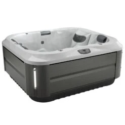 Jacuzzi® J315IP™ - 3 Person Hot Tub With 1 Lounger -Outdoor Living Hot Tubs JHT J315 Platinum SmokedEbony Iso 2000x1460 18ed5722 3035 4129 b38a b1de776bf4b2