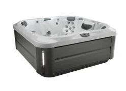 Jacuzzi® J345IP™ - 7 Person Hot Tub -Outdoor Living Hot Tubs JHT J345 Platinum SmokedEbony Iso 2000x1460 d2c17f74 975b 427c b04a 9ed35de65b77