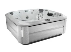 Jacuzzi® J365IP™ - 7 Person Hot Tub -Outdoor Living Hot Tubs JHT J365 Platinum BrushedGray Iso 2000x1460 b3838fb1 82a7 4e7a 9c26 87f7f7346e51
