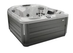 Jacuzzi® J445IP™ - 7 Person Hot Tub -Outdoor Living Hot Tubs JHT J445 Platinum SmokedEbony Iso 2000x1460 fa182150 42b9 45a6 b431 be8a873c32a5