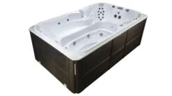 Jacuzzi® PowerPlay™ J-13™ - 13ft Swim Spa 22 Jacuzzi® PowerPlay™ J-13™ - 13ft Swim Spa -Outdoor Living Hot Tubs JSS PowerPlay J13 Platinum SmokedEbony OHIso2 WhiteBackground 3000x1688 07aac4db 4f48 4af0 91ac 8fa1eca3b0df