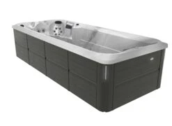 Jacuzzi® PowerPro™ J-19™ - 19ft Swim Spa -Outdoor Living Hot Tubs JSS PowerPro J19 Platinum SmokedEbony Iso 3000x2190 76bfb351 004c 4fb9 9cb7 be43a3dbcb86