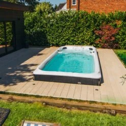 Jacuzzi® PowerPro™ J-19™ - 19ft Swim Spa -Outdoor Living Hot Tubs Jacuzzi Powerpro J 19 SwimSpa square 3