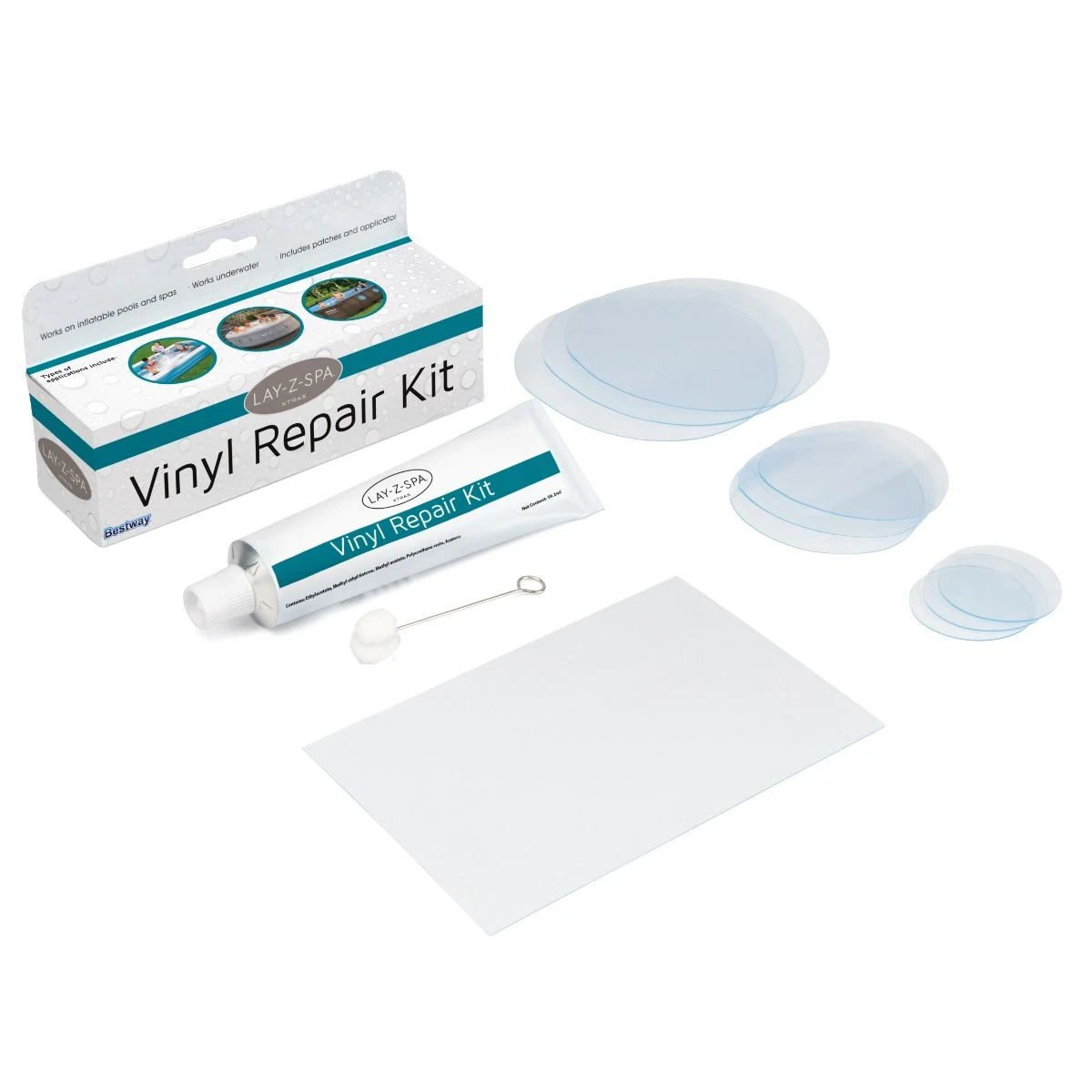 Lay-z Spa Lay-Z-Spa® Vinyl Puncture Repair Kit 1 Lay-z Spa Lay-Z-Spa® Vinyl Puncture Repair Kit