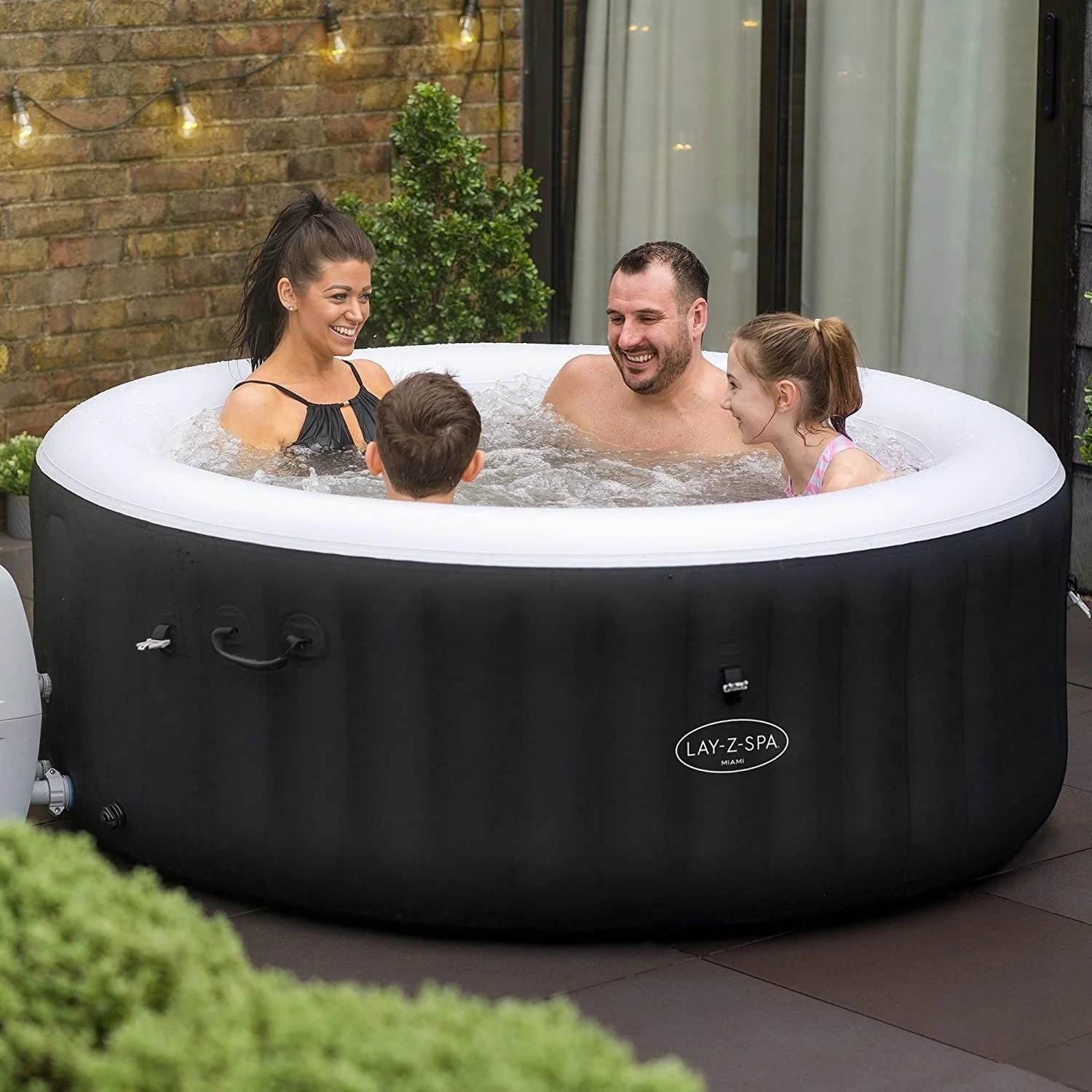 Lay-z Spa Lay-Z-Spa® AirJet Miami - 4 Person Inflatable Hot Tub 8 Lay-z Spa Lay-Z-Spa® AirJet Miami - 4 Person Inflatable Hot Tub - Image 8