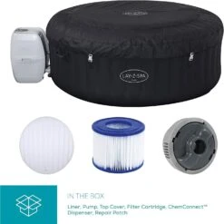 Lay-z Spa Lay-Z-Spa® AirJet Miami - 4 Person Inflatable Hot Tub 24 Lay-z Spa Lay-Z-Spa® AirJet Miami - 4 Person Inflatable Hot Tub -Outdoor Living Hot Tubs LayZSpaMiami3