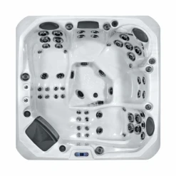 Outdoor Marseille - 5 Person Hot Tub With 2 Loungers