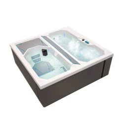 Master Spas® Michael Phelps Chilly GOAT™ Valaris - Dual Ice Bath And Hot Tub -Outdoor Living Hot Tubs MichaelPhelpsChillyGOATIceBathandHotTub