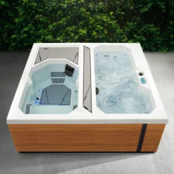 Master Spas® Michael Phelps Chilly GOAT™ Valaris - Dual Ice Bath And Hot Tub -Outdoor Living Hot Tubs MichaelPhelpsChillyGOATIceBathandHotTub 7