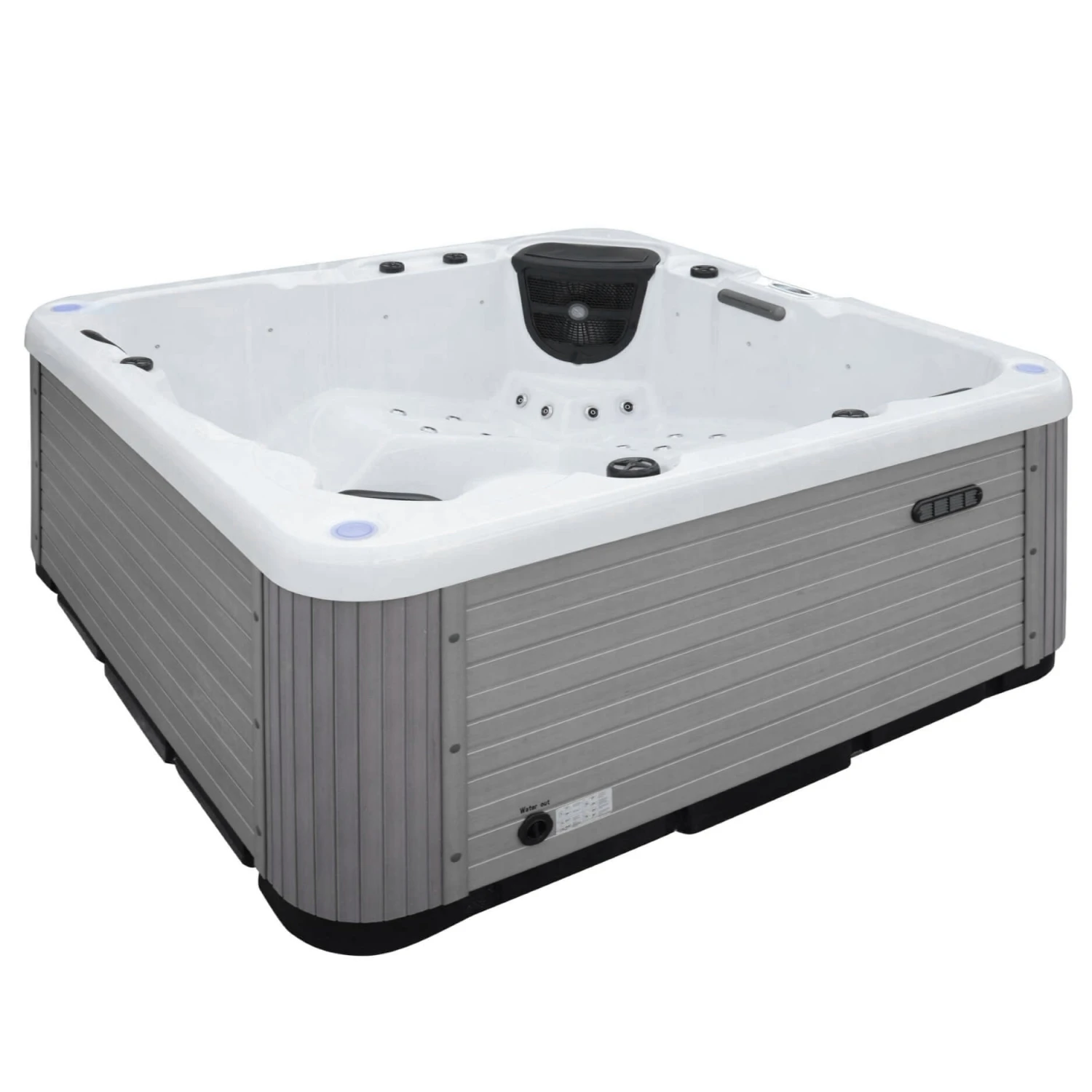 Outdoor Mist - 5 Person Hot Tub With 2 Loungers 3 Outdoor Mist - 5 Person Hot Tub With 2 Loungers - Image 3