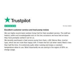 Aquark® Mr Silence 11kW Air Source Heat Pump For Hot Tub/Swim Spa/Pool 23 Aquark® Mr Silence 11kW Air Source Heat Pump For Hot Tub/Swim Spa/Pool -Outdoor Living Hot Tubs MrSilenceAirSourceHeatPumpTrustpilotReview 00a1b562 f863 4a3d b7b5 9c2ca033d5ea