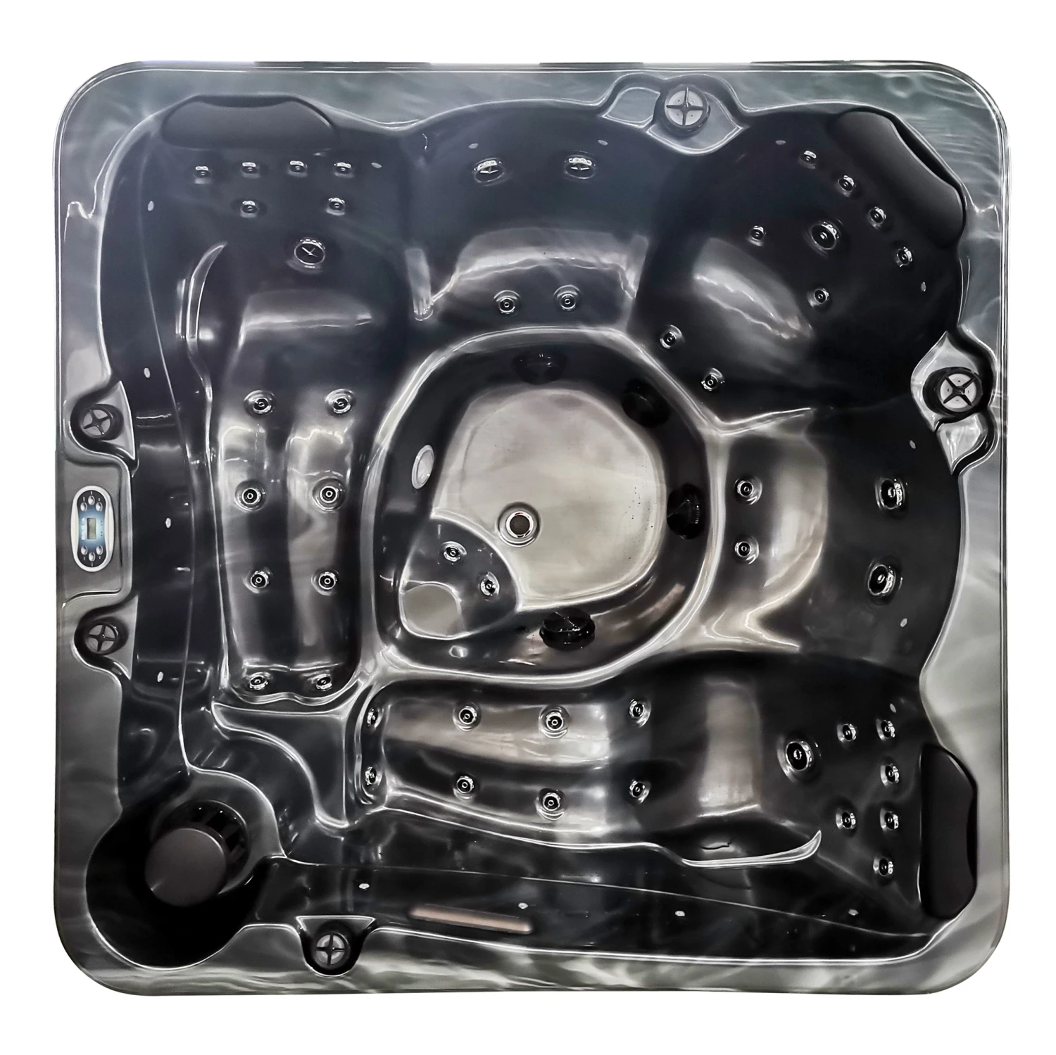 Outdoor Happy - 5 Person Hot Tub With 2 Loungers 3 Outdoor Happy - 5 Person Hot Tub With 2 Loungers - Image 3