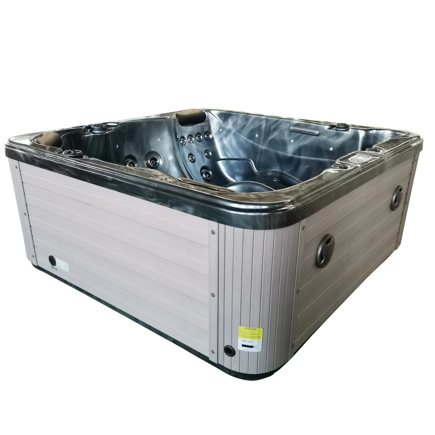 Outdoor Happy - 5 Person Hot Tub With 2 Loungers 4 Outdoor Happy - 5 Person Hot Tub With 2 Loungers - Image 4