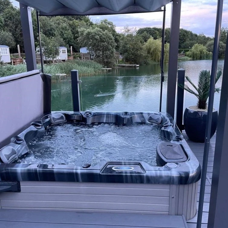 Bespoke Velarium Metal Hot Tub Gazebo With Waterproof Retracting Canopy Roof 17 Bespoke Velarium Metal Hot Tub Gazebo With Waterproof Retracting Canopy Roof - Image 17