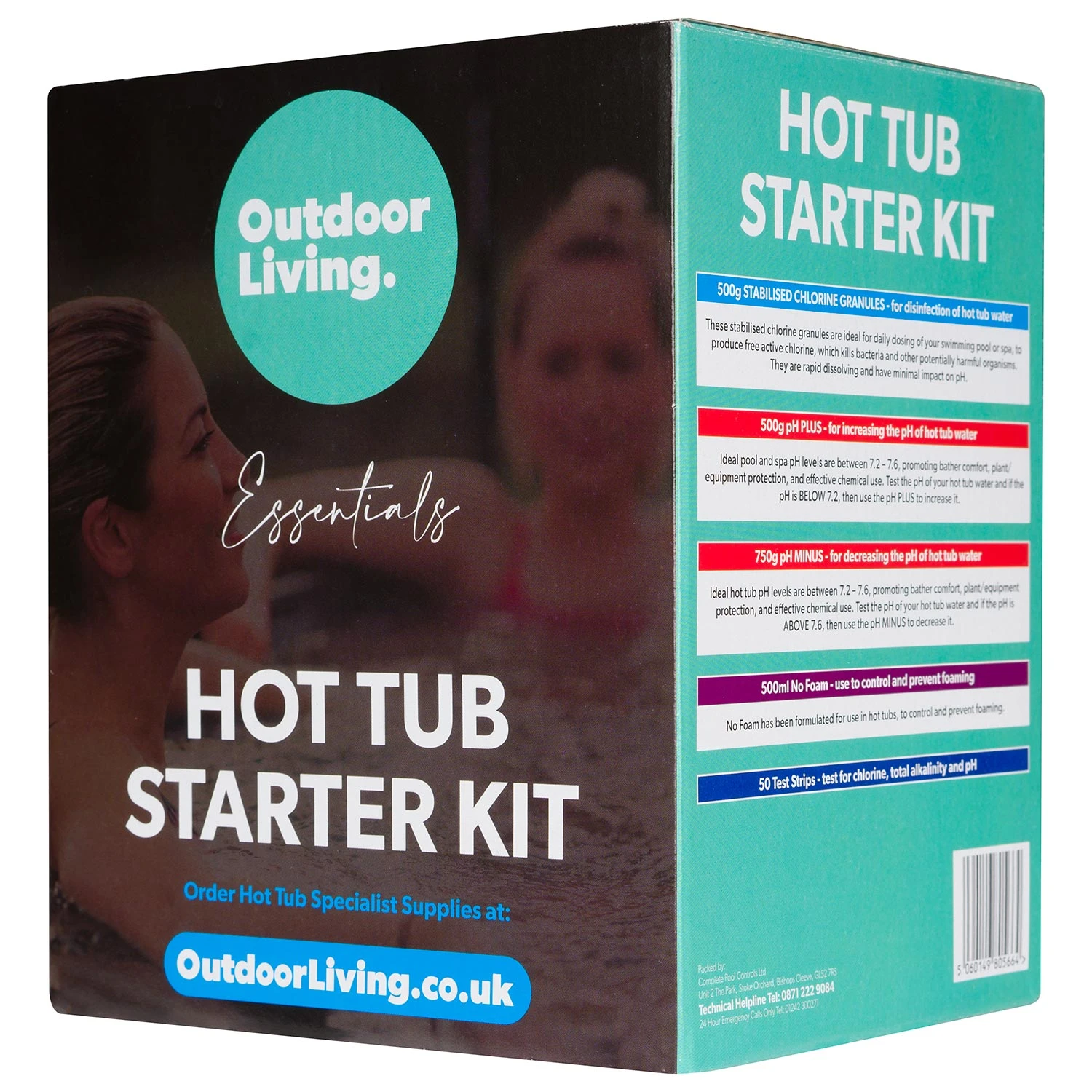Hot Tub Chlorine Chemical Starter Kit | Outdoor Living 9 Hot Tub Chlorine Chemical Starter Kit | Outdoor Living - Image 9