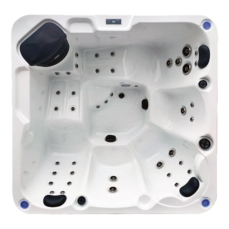 Outdoor Trident Lite - 5 Person Hot Tub With 2 Loungers 1 Outdoor Trident Lite - 5 Person Hot Tub With 2 Loungers