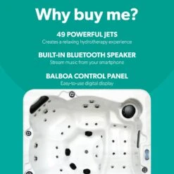 New Arrival -Outdoor Living Hot Tubs Outdoor Refresh WBM