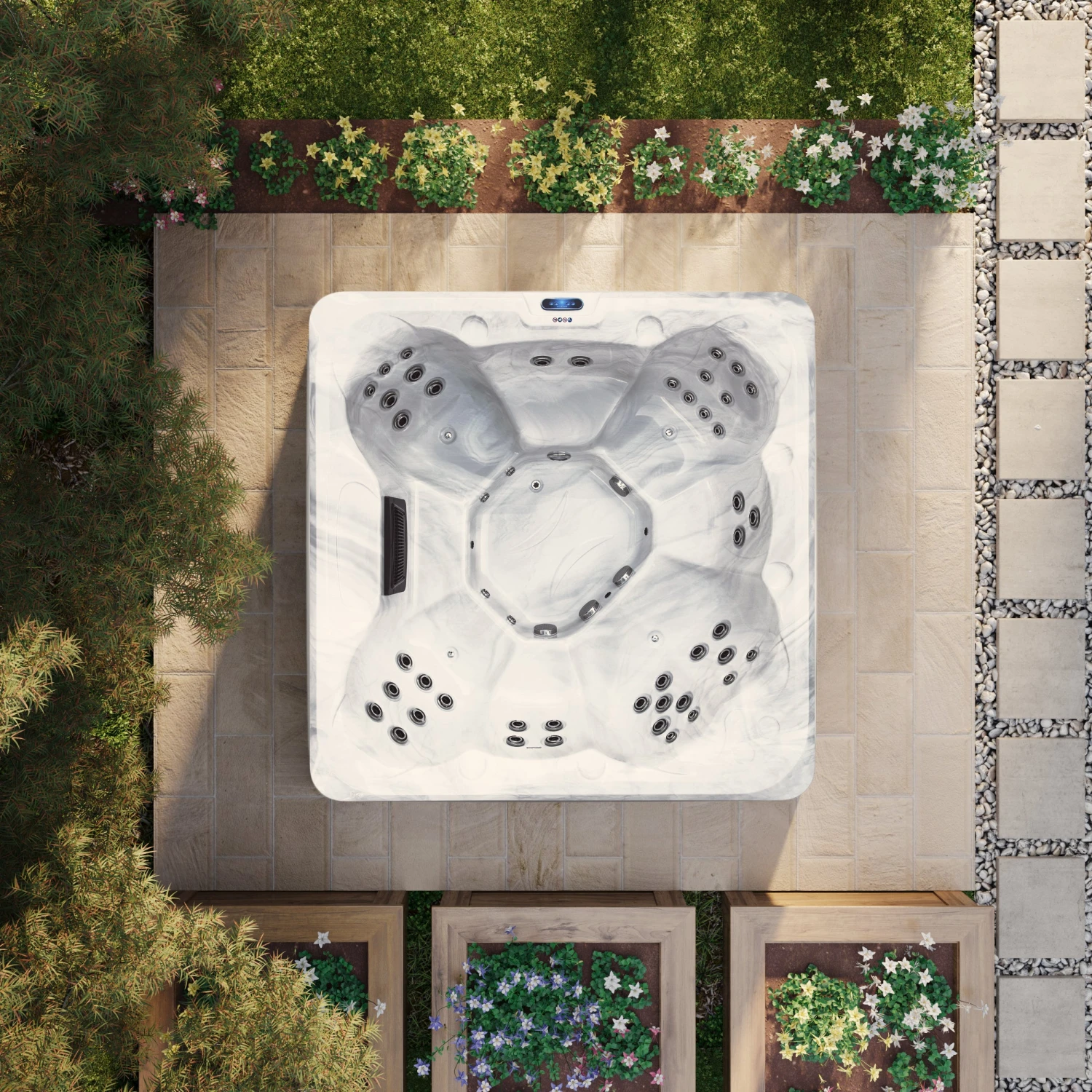 Outdoor Living Holiday Hot Tub 1 Outdoor Living Holiday Hot Tub