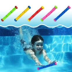 Intex Underwater Play Dive Sticks For Swimming Pools 5 Intex Underwater Play Dive Sticks For Swimming Pools -Outdoor Living Hot Tubs UnderwaterFunSticks2