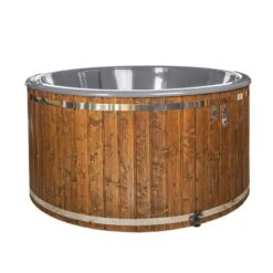 Outdoor Elite - 4 To 6 Person Wood Fired Hot Tub 24 Outdoor Elite - 4 To 6 Person Wood Fired Hot Tub -Outdoor Living Hot Tubs WoodFireHotTub 9