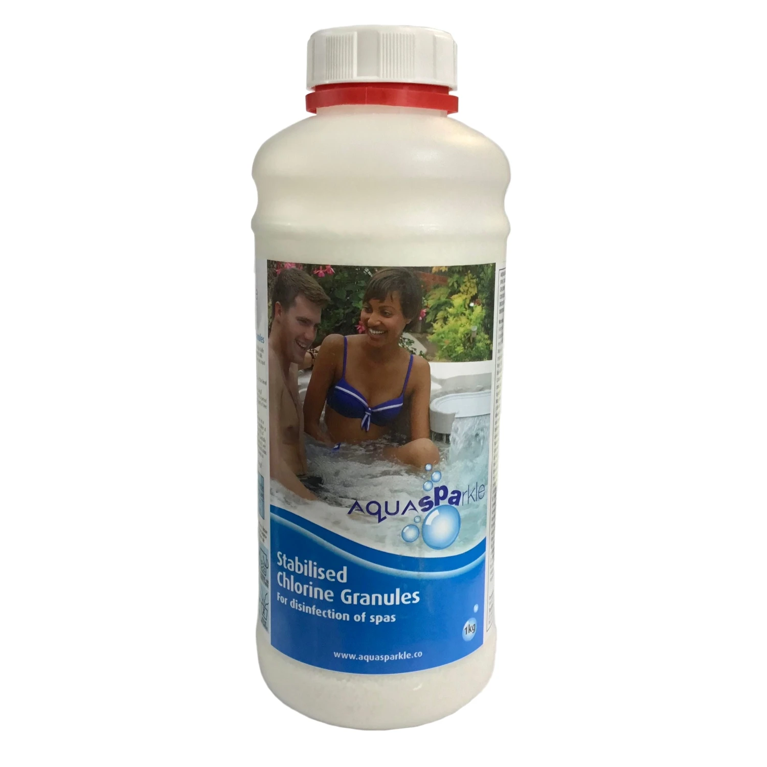 AquaSPArkle Hot Tub Chlorine Granules - 1kg 1 AquaSPArkle Hot Tub Chlorine Granules - 1kg