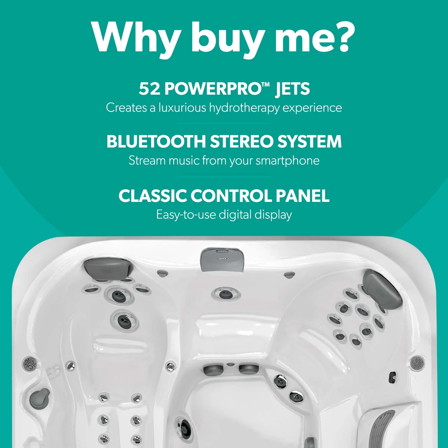 Jacuzzi® J375IP™ - 6 Person Hot Tub With 1 Lounger 2 Jacuzzi® J375IP™ - 6 Person Hot Tub With 1 Lounger - Image 2
